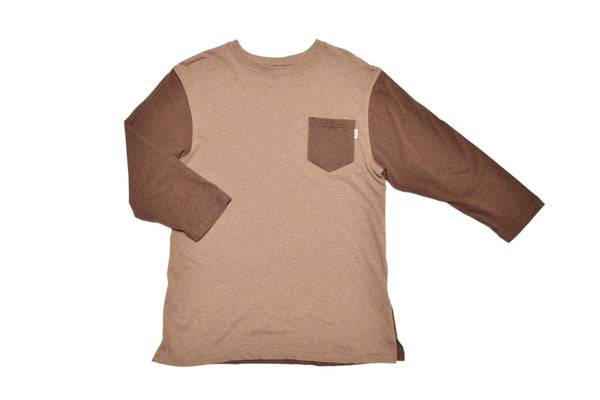 Publish Brown Baseball Pocket Tee