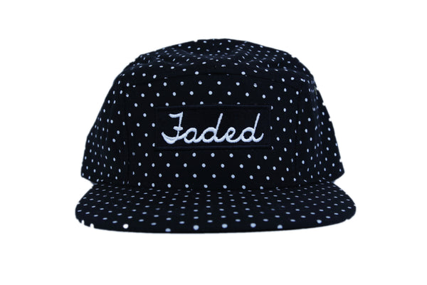 Faded Polka Dot 5 Panel